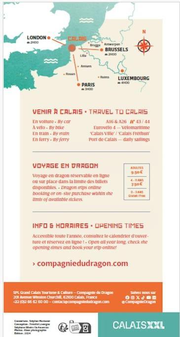 Le Clemenceau Appart-Calais Nord-Balcon-Plage מראה חיצוני תמונה